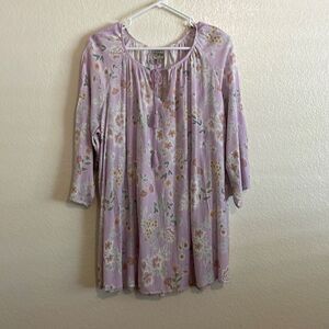 💐Como Vintage Floral Blouse 💜